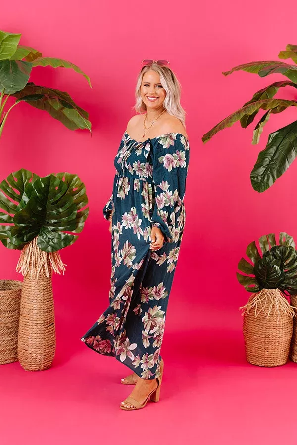 Adore More Floral Maxi Curves