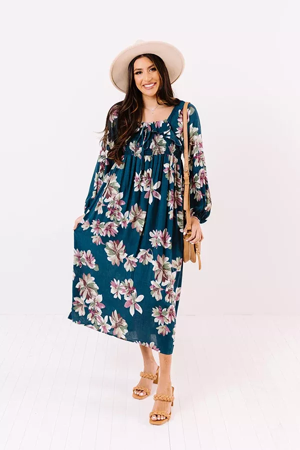 Adore More Floral Maxi