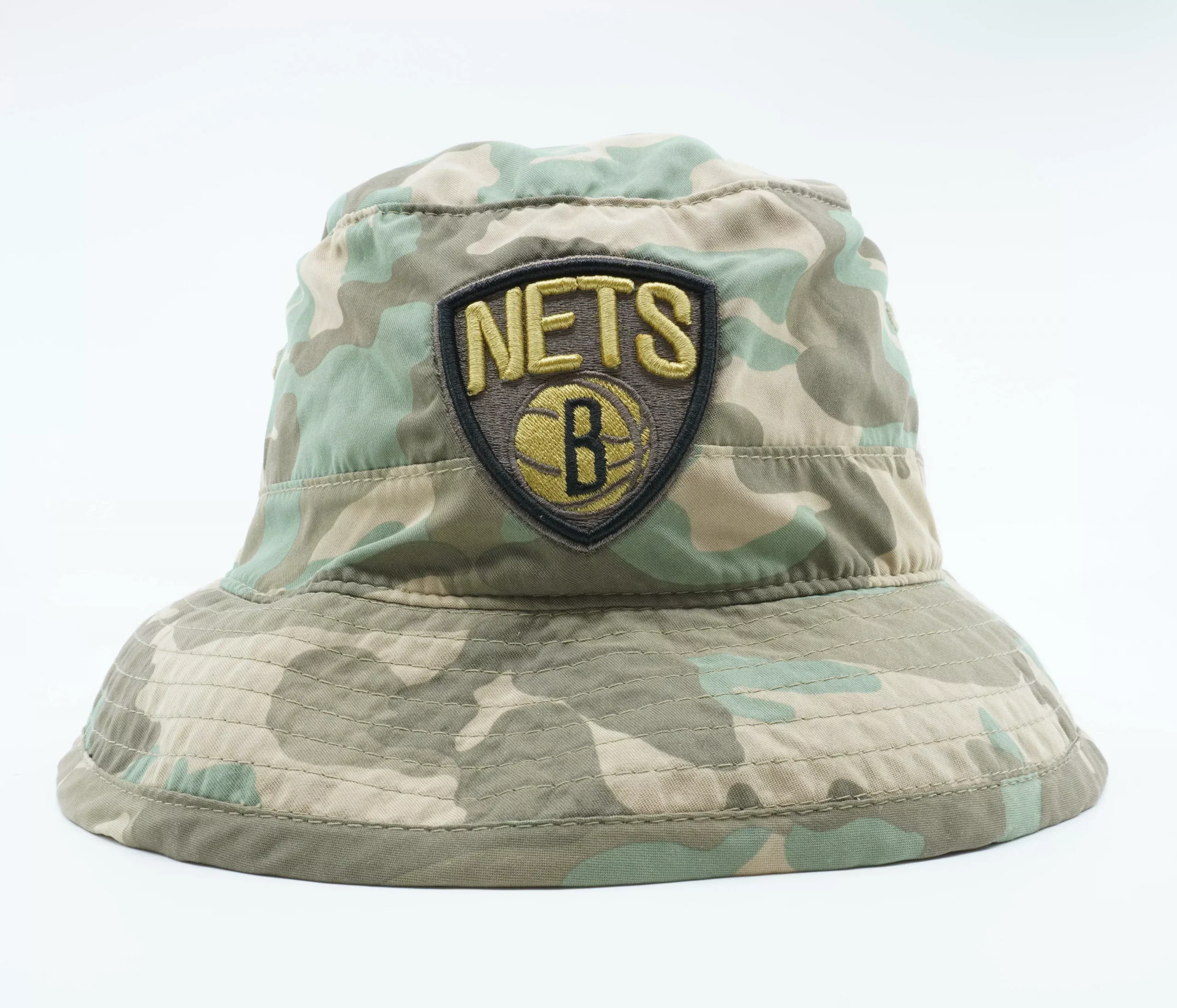 Mitchell & Ness Men's NBA Brooklyn Nets Camouflage Ambush Bucket Hat Hats