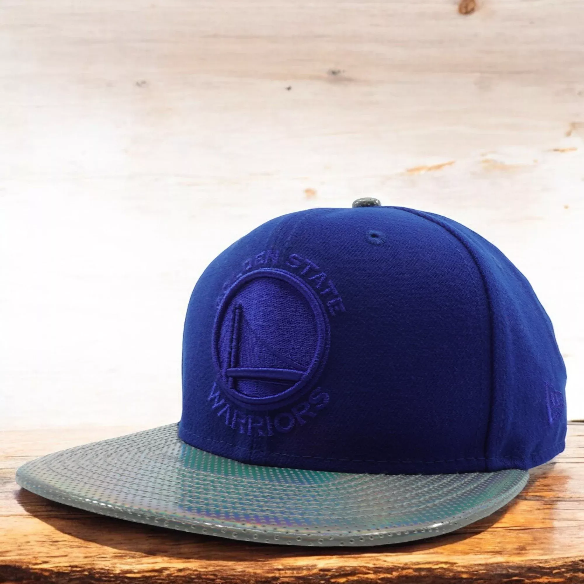 New Era Men's NBA Gsw Warriors Luster Perfomer 940 Adjustable Hat Hats